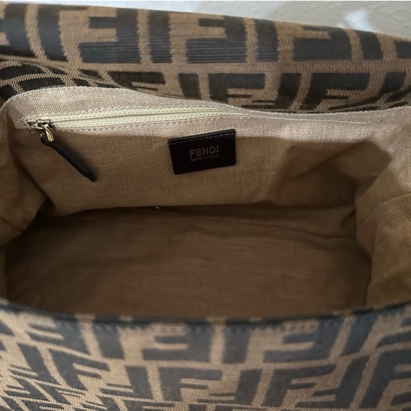 FENDI Zucchino Mamma Shoulder Bag AMAZING CONDITION - Picture 5 of 8